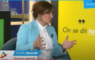 Estelle Sauvat, l'invitée de "On se dit tout" dans Les décideurs engagés
