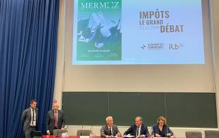 Pierre Ferracci, animateur de "Les impôts, investir ou consommer ?", dans le cadre de l'événement organisé par Le Cercle des Economistes "Impôts, le grand Débat"