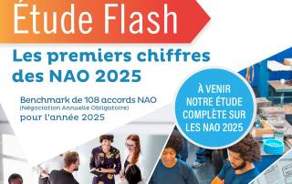 Publication de l'étude Flash Les premiers chiffres des NAO 2025