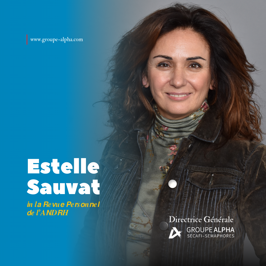 Estelle Sauvat répond aux questions de Daphné Deguines dans le magazine de l'ANDRH