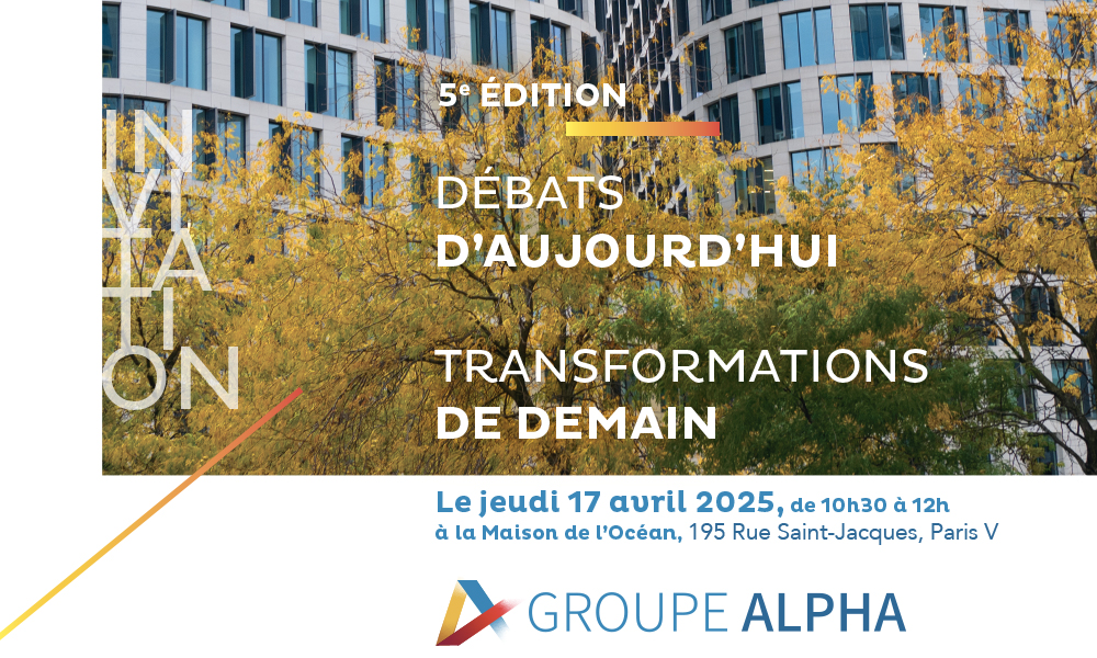 [Invitation] 5ème édition des Débats d'aujourd'hui, Transformations de demain